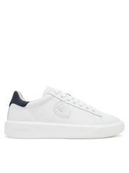 Blauer Sneakersy S5BUCK01/LEA Biały. Białe buty sportowe casual Blauer, bez wzorów, ze skóry, bez zapięcia. Za 379.99 zł.