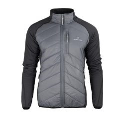 Bluza hybrydowa męska Vertico HB1. Brązowe kurtki narciarskie i snowboardowe Bergson, l, bez wzorów, narciarskie. Za 319.00 zł.