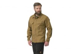 Koszula podróżnicza męska Helikon-Tex Woodsman. Szare koszule Helikon-Tex, m, bez wzorów, z bawełny, bez kołnierzyka, bez ramiączek. Za 329.99 zł.