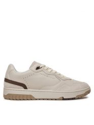 Tommy Hilfiger Sneakersy Basket Street FM0FM05323 Biały. Białe buty sportowe casual Tommy Hilfiger, bez wzorów, ze skóry, bez zapięcia. Za 379.99 zł.