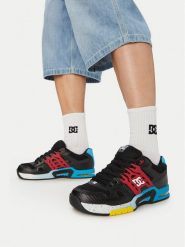DC Shoes Sneakersy EO-AT-2 SE DC04153002 Czarny. Czarne buty sportowe casual DC Shoes, bez wzorów, ze skóry, bez zapięcia. Za 469.99 zł.