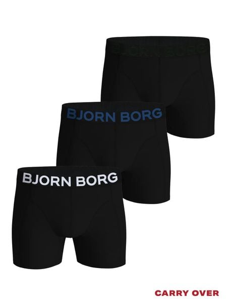 Bjorn_borg ORGANIC COTTON STRETCH BOKSERKI 3szt – MULTIPACK 5. Bokserki Björn Borg, m, bez wzorów, z bawełny. Za 312.50 zł.
