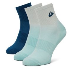 Skarpety Quiksilver. Zielone skarpety Quiksilver, bez wzorów. Za 49.99 zł.