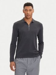 Marc O'Polo Polo M29 2144 52078 Szary Regular Fit. Szare koszulki polo sportowe Marc O'Polo, m, bez wzorów, z bawełny, bez kołnierzyka, bez ramiączek. Za 389.99 zł.