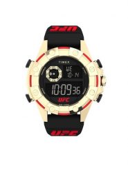 Timex Zegarek Ufc Kick TW2V86600 Złoty. Żółte, cyfrowe zegarki Timex, złote. Za 449.99 zł.