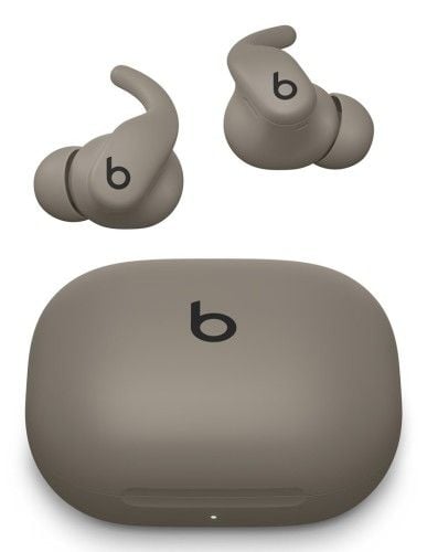 Słuchawki Apple Powerbeats Fit - Wireless Noise-Cancelling Workout Earbuds - Gravel Grey (ME2K4ZM/A). Szare słuchawki bezprzewodowe Apple. Za 1,115.99 zł.