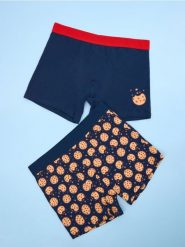 Bokserki 2 pack - wielobarwny. Bokserki Sinsay, l, bez wzorów, z bawełny. W wyprzedaży za 12.99 zł.