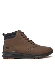 DC Shoes Trzewiki Mason 2 ADYS700216-DBR Brązowy. Brązowe botki sznurowane DC Shoes, bez wzorów, ze skóry, bez obcasa, bez zapięcia. Za 379.99 zł.