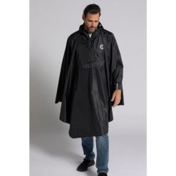 Męskie Ponczo przeciwdeszczowe nieprzemakalne kaptur. Czarne kurtki przeciwdeszczowe JAY-PI, m, bez wzorów, z materiału, bez kaptura. Za 343.99 zł.