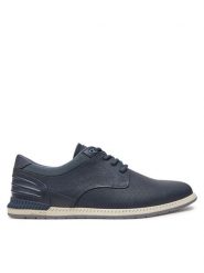 Aldo Półbuty Dinbrenn 13665102 Granatowy. Niebieskie eleganckie półbuty Aldo, bez wzorów, ze skóry, bez obcasa, bez zapięcia. Za 419.99 zł.