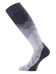 Skarpety narciarskie uniseks Lasting FWM 816 Merino 85%. Szare skarpety LASTING, bez wzorów, z dzianiny. Za 139.90 zł.