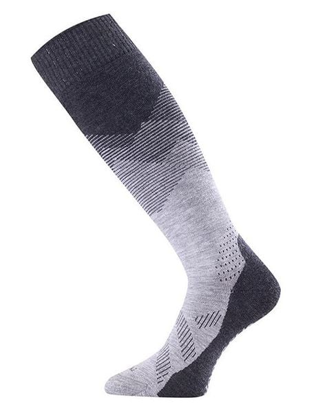 Skarpety narciarskie uniseks Lasting FWM 816 Merino 85%. Szare skarpety LASTING, bez wzorów, z dzianiny. Za 139.90 zł.