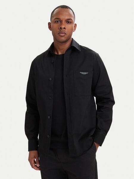 BOSS Koszula C-Owen 50567166 Czarny Relaxed Fit. Czarne koszule Boss, l, bez wzorów, z bawełny, bez kołnierzyka, bez ramiączek. Za 1,249.00 zł.