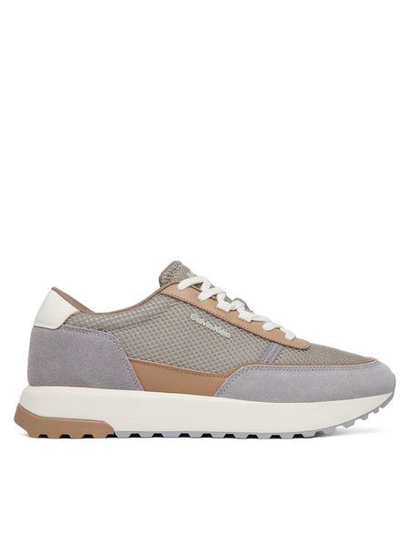 Calvin Klein Sneakersy City Runner Laceup Ny-Rec Su HM0HM02215 Beżowy. Brązowe buty sportowe casual CALVIN KLEIN, bez wzorów, ze skóry, bez zapięcia. Za 489.99 zł.