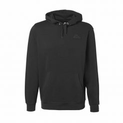 Bluza z kapturem Kappa Logo Zamy. Czarne bluzy z kapturem Kappa, m, bez wzorów, z kapturem. Za 243.00 zł.