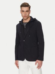 Tommy Hilfiger Marynarka MW0MW39188 Granatowy Regular Fit. Niebieskie garnitury Tommy Hilfiger, m, bez wzorów, z syntetyku. Za 919.99 zł.