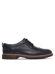 Clarks Półbuty Aldwin2 Limit 26320108 Granatowy. Niebieskie eleganckie półbuty Clarks, bez wzorów, ze skóry, bez obcasa, bez zapięcia. Za 479.99 zł.