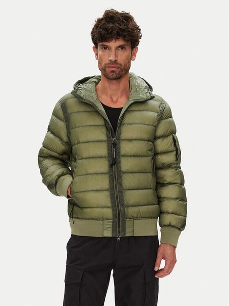 C.P. Company Kurtka puchowa 19CMOW002A110416A Zielony Regular Fit. Zielone kurtki C.P. Company, l, bez wzorów, z puchu, bez kaptura. Za 2,089.00 zł.