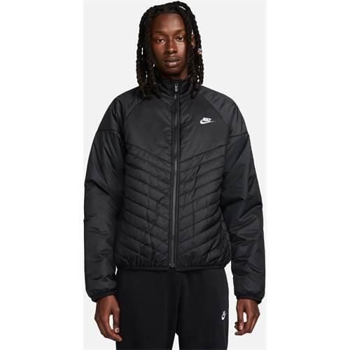 Kurtka uniwersalna męska Nike Midweight Puffer. Czarne kurtki Nike, m, bez wzorów, z syntetyku, bez kaptura. Za 633.40 zł.