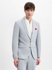 Finshley & Harding London kurtka modułowa - Brixdon Mężczyźni Slim Fit szary, 94. Szare kurtki Finshley & Harding London, m, bez wzorów, z bawełny, bez kaptura. Za 429.95 zł.