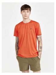Craft Koszulka sportowa "ADV Chargeelanges" w kolorze pomarańczowym rozmiar: L. Pomarańczowe t-shirty sportowe Craft, bez wzorów, z materiału, bez ramiączek, outdoorowe. Za 114.98 zł.