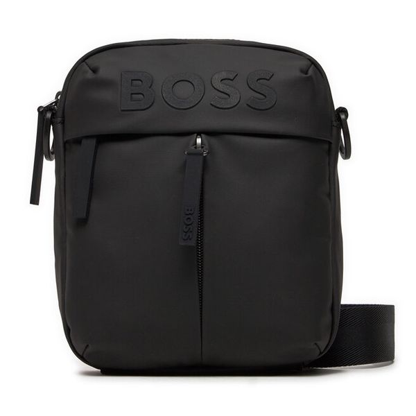 Saszetka BOSS. Czarne saszetki i nerki Boss, bez wzorów, małe, bez dodatków. Za 249.99 zł.