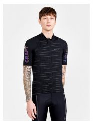 Craft Koszulka kolarska "ADV Endurumen" w kolorze czarnym rozmiar: L. Czarne t-shirty sportowe Craft, bez wzorów, z materiału, bez ramiączek, rowerowe. Za 173.99 zł.