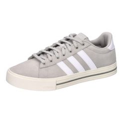 Buty Adidas Daily 4.0 Szare Męskie Sneakers Lifestyle. Szare buty sportowe casual Adidas, bez wzorów, z materiału, bez zapięcia. Za 298.15 zł.
