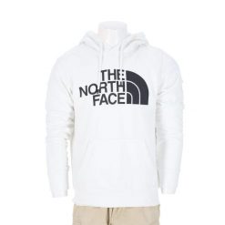 Bluza męska z kapturem TNF biała. Białe bluzy z kapturem The North Face, l, bez wzorów, z kapturem. Za 119.24 zł.