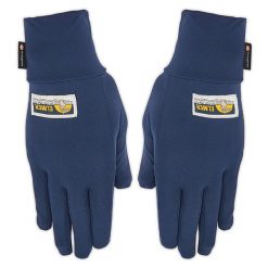 Rękawiczki Męskie Elmer. Niebieskie rękawiczki Elmer, bez wzorów, z dzianiny. Za 279.99 zł.