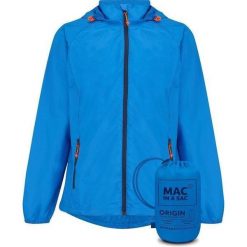 Mac in a Sac - Płaszcz przeciwdeszczowy - Ocean Blue. Niebieskie kurtki przeciwdeszczowe Mac In A Sac, m, bez wzorów, z nylonu, bez kaptura. Za 339.00 zł.