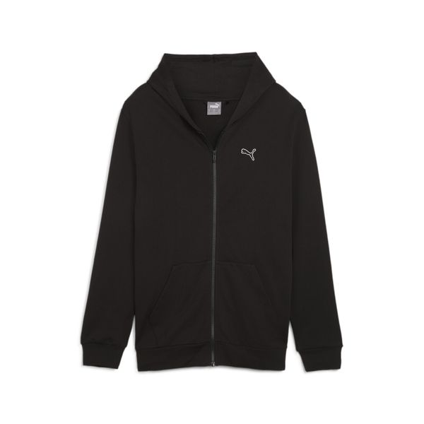 PUMA BLUZA BETTER ESSENTIALS FZ TR 67597901. Czarne bluzy z kapturem Puma, s, bez wzorów, z bawełny, z kapturem. Za 309.99 zł.