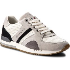 Sneakersy TOMMY HILFIGER - New Iconic Casual Runner FM0FM01640 Ice 101. Buty sportowe casual marki Tommy Hilfiger. W wyprzedaży za 279.00 zł.