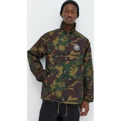 Vans kurtka męska kolor zielony zimowa oversize. Zielone kurtki Vans, na zimę, l, bez wzorów, bez kaptura. Za 289.99 zł.