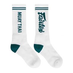 Skarpety do muay thai FAIRTEX EU. Skarpety FAIRTEX, bez wzorów, z bawełny. Za 83.99 zł.
