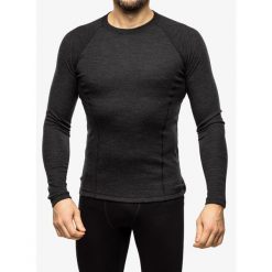 Bluza termoaktywna męska Sensor Merino Bold Tee LS. Szare bielizna termoaktywna Sensor, na zimę, m, bez wzorów, bez ramiączek, narciarskie. Za 391.99 zł.
