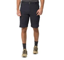 Spodenki trekkingowe męskie Jack Wolfskin Ziegspitz. Szare krótkie spodenki sportowe Jack Wolfskin, m, bez wzorów, z elastanu. Za 179.99 zł.
