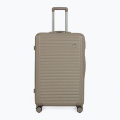 Walizka podróżna KADVA Palero 95. Brązowe walizki KADVA, bez wzorów, z materiału, duże. Za 179.99 zł.
