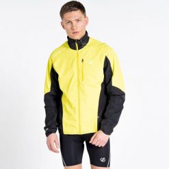 Męska Kurtka Przeciwdeszczowa Mediant II. Żółte kurtki Dare 2B, l, bez wzorów, z materiału, bez kaptura. Za 158.99 zł.