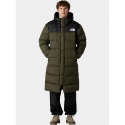 Płaszcz Zimowy Męski The North Face M Nuptse. Czarne kurtki przeciwdeszczowe The North Face, na zimę, m, bez wzorów, z materiału, bez kaptura. W wyprzedaży za 1,529.15 zł.