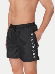 Richmond X Szorty kąpielowe UMP25325CO Czarny Regular Fit. Czarne kąpielówki RICHMOND X, m, bez wzorów, z syntetyku. Za 199.99 zł.