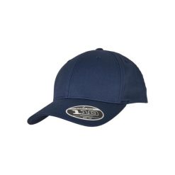 Czapka typu snapback Flexfit. Niebieskie czapki z daszkiem FLEXFIT, bez wzorów. Za 124.50 zł.
