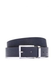 Guess Pasek Męski BM7787 P3435 Szary. Szare paski Guess, z aplikacjami, ze skóry. Za 149.99 zł.