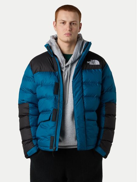 The North Face Kurtka zimowa Limbara NF0A89EG Niebieski Regular Fit. Niebieskie kurtki The North Face, na zimę, m, bez wzorów, z syntetyku, bez kaptura. Za 699.99 zł.