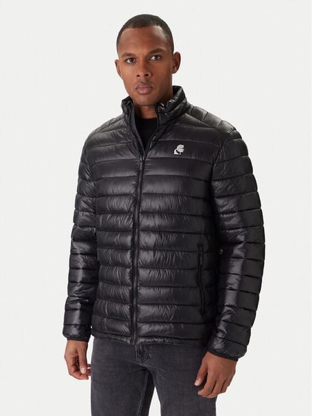 KARL LAGERFELD Kurtka przejściowa Blouson 505400 554590 Czarny Regular Fit. Czarne kurtki KARL LAGERFELD, m, bez wzorów, z syntetyku, bez kaptura. Za 949.99 zł.