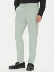 BOSS Spodnie materiałowe T_Commuter-Slim 50534303 Zielony Slim Fit. Zielone spodnie materiałowe Boss, m, bez wzorów, z materiału. Za 519.99 zł.
