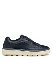 Geox Sneakersy U Spherica Ecub-1.1 U56LUC 00046 C4002 Granatowy. Niebieskie buty sportowe casual Geox, bez wzorów, ze skóry, bez zapięcia. Za 439.99 zł.