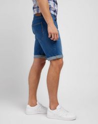 LEE 5 POCKET SHORT MĘSKIE SZORTY KRÓTKIE SPODNIE JEANSOWE WARM 112349234 L73M016079. Szorty Wrangler, l, bez wzorów, z jeansu. Za 169.99 zł.