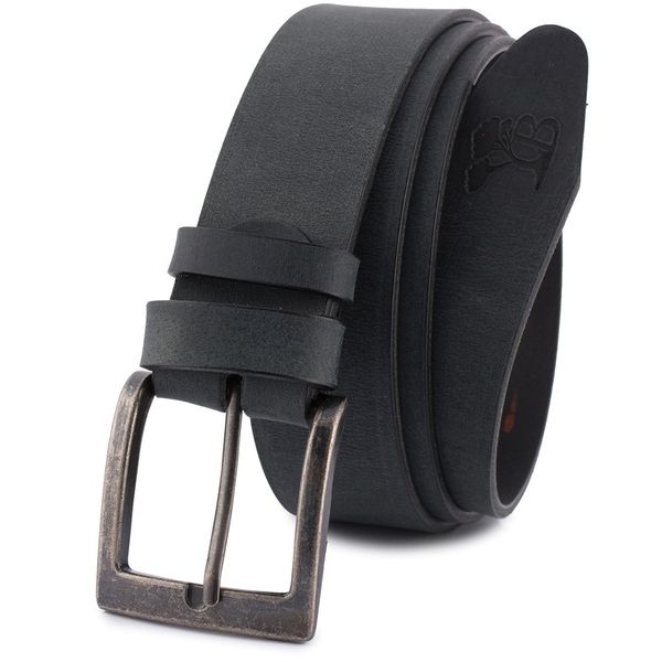 Pasek męski BELTIMORE r.105-120 cm E11 czarny. Czarne paski bez wzorów. Za 59.90 zł.