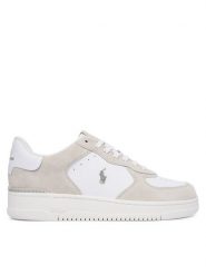 Polo Ralph Lauren Sneakersy 809P07174001 Beżowy. Brązowe buty sportowe casual Polo Ralph Lauren, bez wzorów, ze skóry, bez zapięcia. Za 659.99 zł.